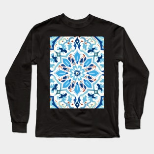 Ottoman Splendor Unveiled: Tiles, Ceramics, and Vibrant Artistry Long Sleeve T-Shirt